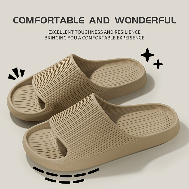 Ayollar uchun EVA slayd sandalki, sirpanmaydigan, ichki va tashqi foydalanish uchun, ochiq uchi, 4 ta rangda