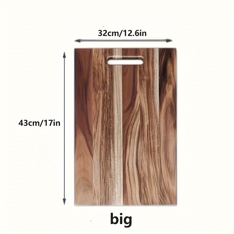 Wooden Cutting Board for Meat Cheese Bread Veggies Fruits Kitchen Gift