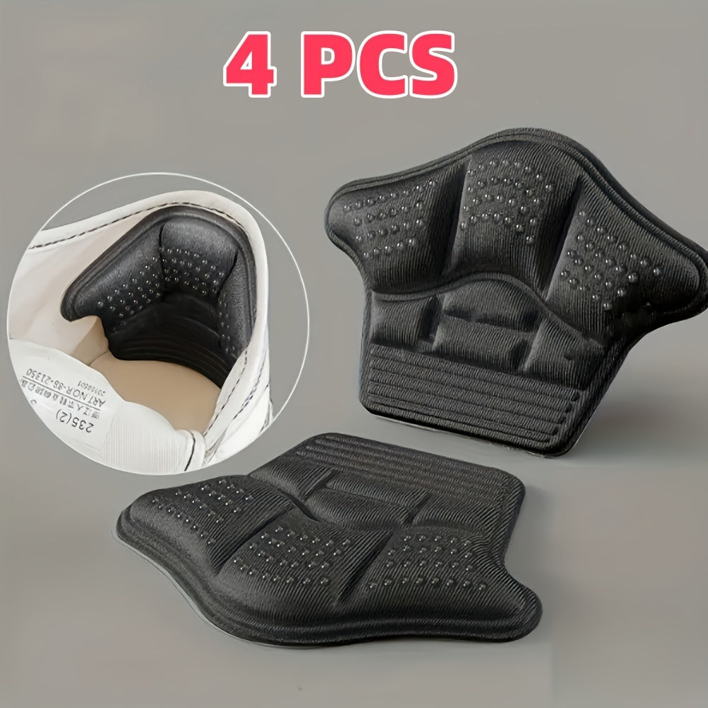 Women's Half Size Shoe Heel Protectors 4 Pairs Anti-Drop Heel Stickers