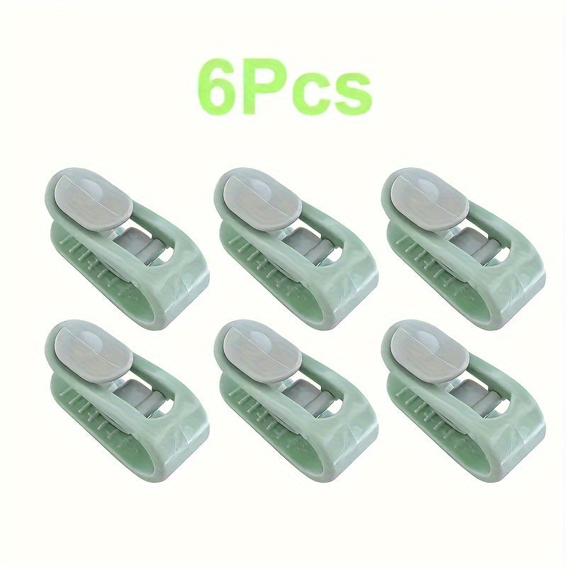 6/12 Piece Blanket Clips Set Non-Slip Quilt Holders for Blankets Clothes Curtains