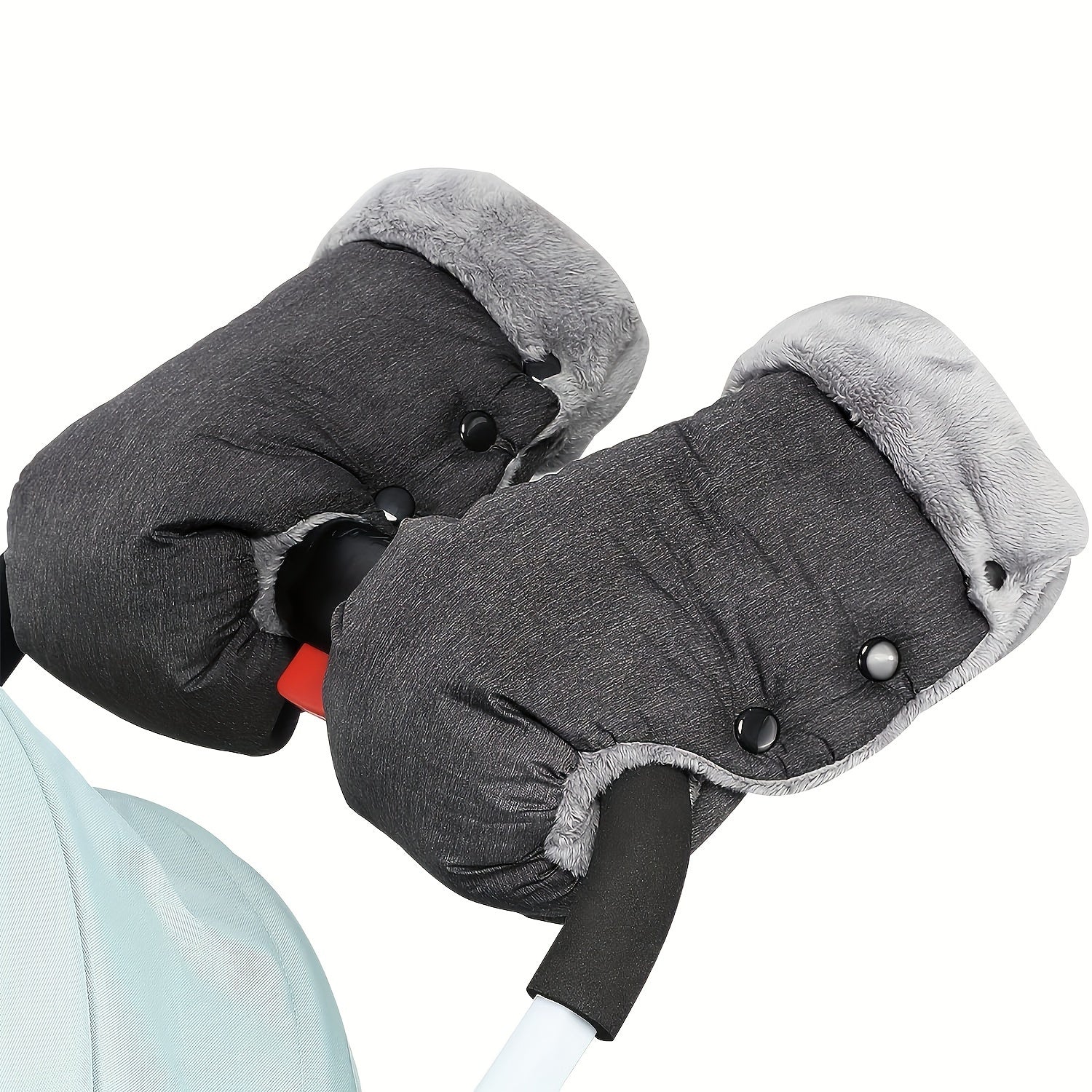 Warm Winter Gloves for Strollers Bikes and Trailers Waterproof Fleece Gear