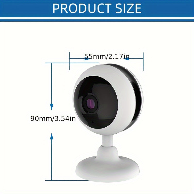 Baby Monitor Camera 1080P with Motion and Sound Detection for Baby Safety