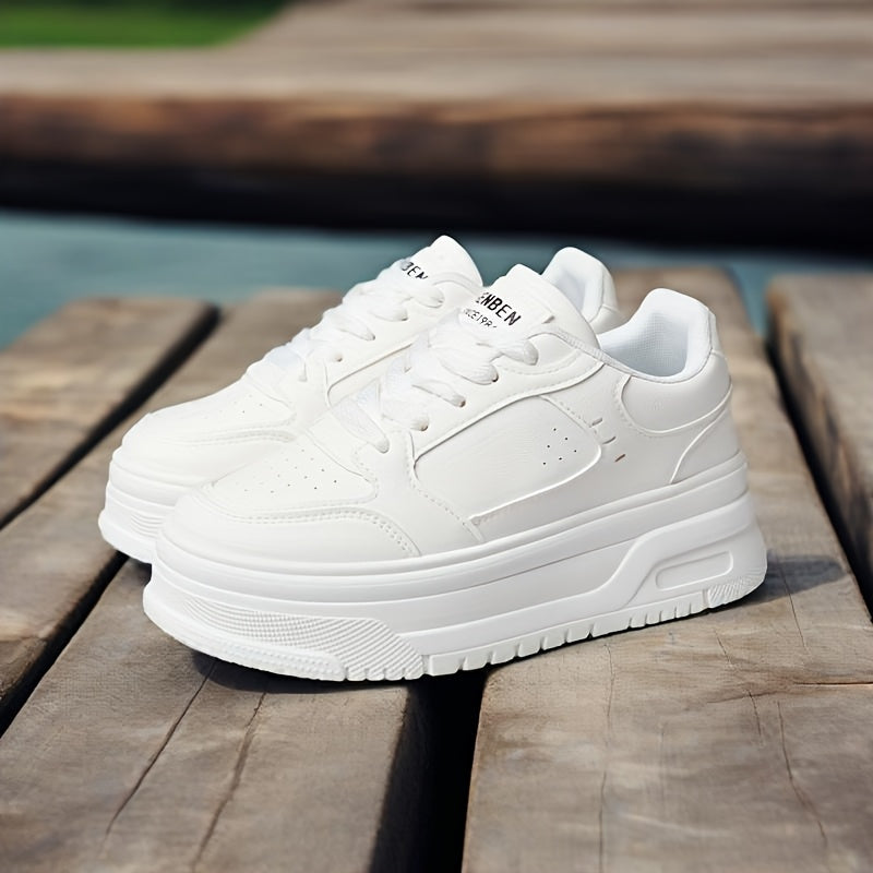 Женские белые дышащие кроссовки для бега, повседневной носки и гольфа