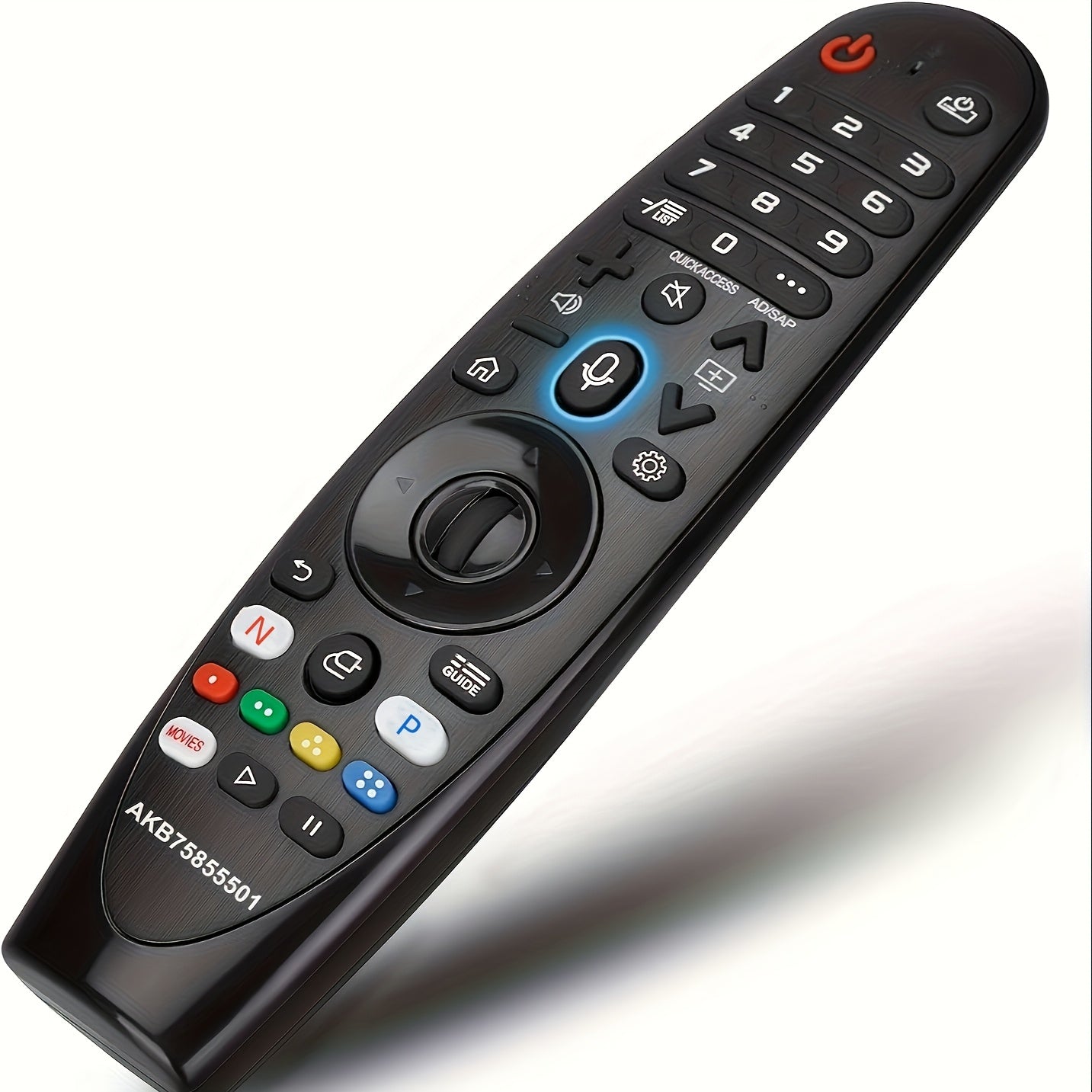 Universal Remote Control for LG Smart TVs Supports Hot Keys for N and Prime Video Up to 3 Devices