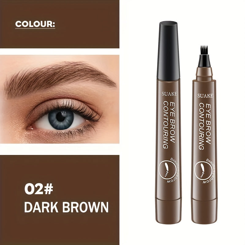 Women's Waterproof Eyebrow Pencil with 4 Micro-Sculpting Tips in 5 Colors
