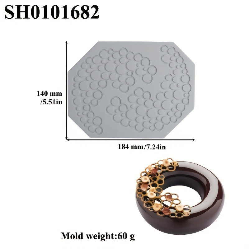 Bo'sh Yaproq Sevgi Qoplamasi Karamel Bezaklari uchun Qoplama, Molekulyar Sovuq Taomlar uchun Pishirishda Fonda Qoplama, Bo'sh Shirinlik Bezaklari Qoplamasi