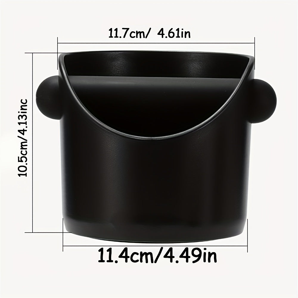 Cajón de café con amortiguador, base antideslizante y agitador desmontable