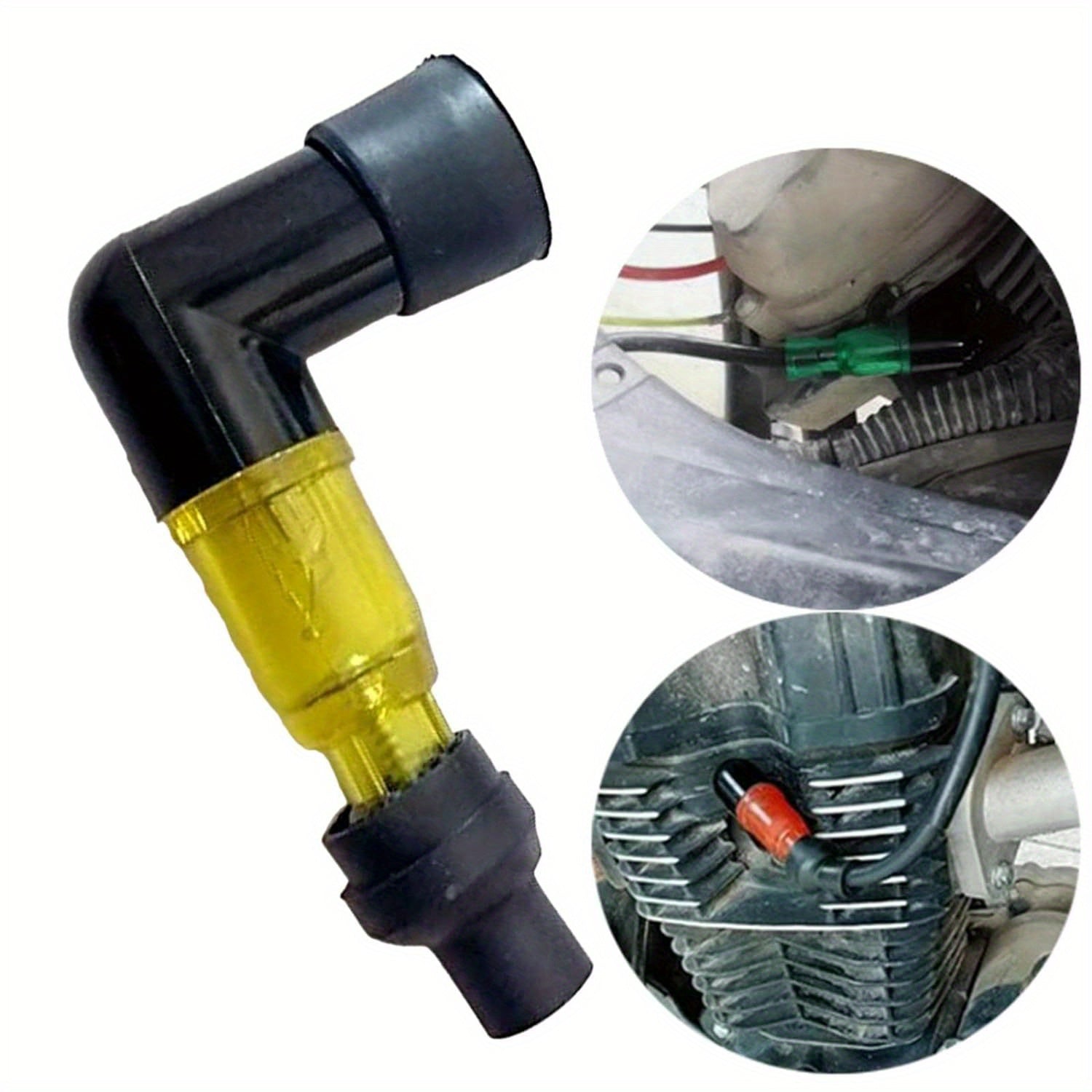 Universal Motorcycle Spark Plug Cap Waterproof High Pressure Decoration Accessories