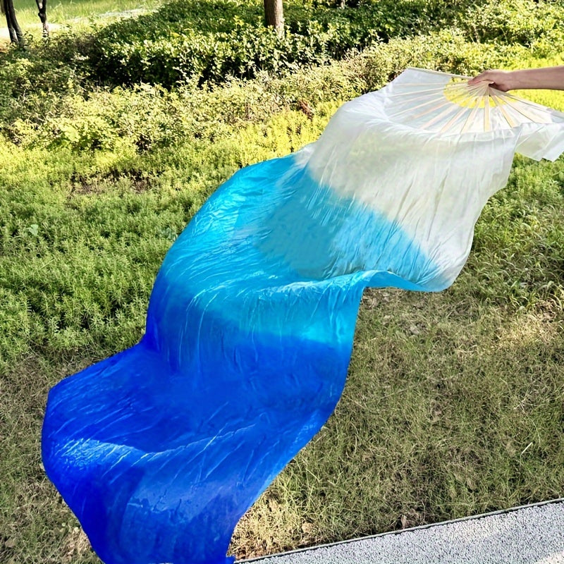 177.8cm Gradient Belly Dance Hoop for Right-Handed Performers Durable Silk-Like Texture