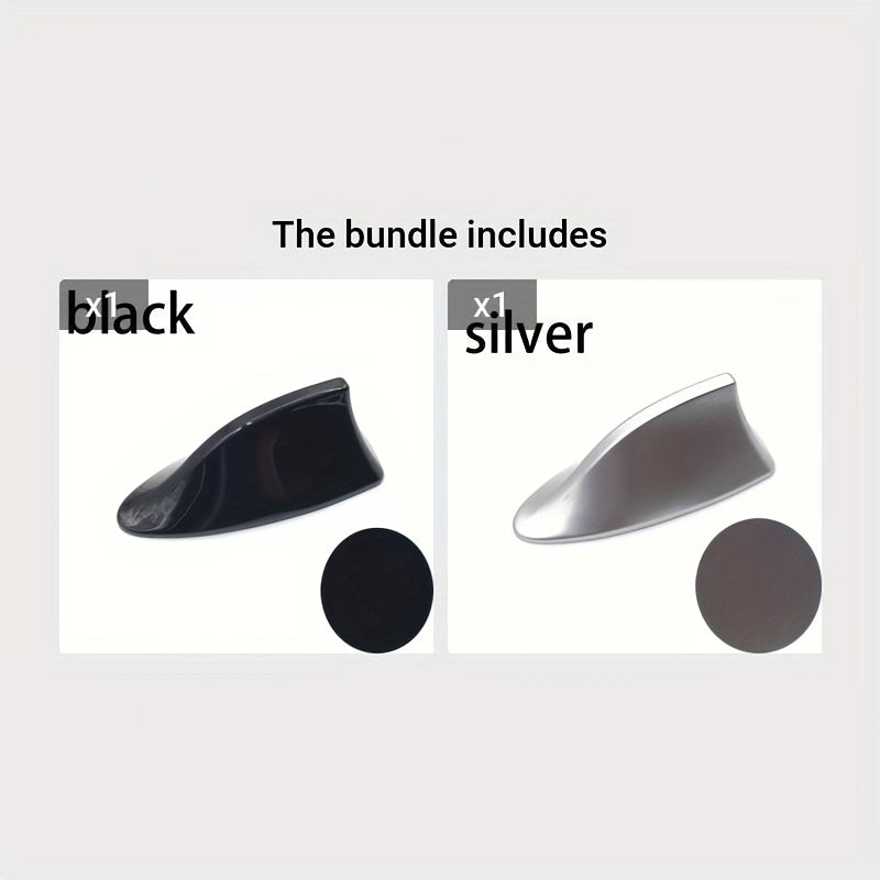 Universal ABS Shark Fin Antenna Roof Mount for Wireless Signal Cover in Multiple Colors