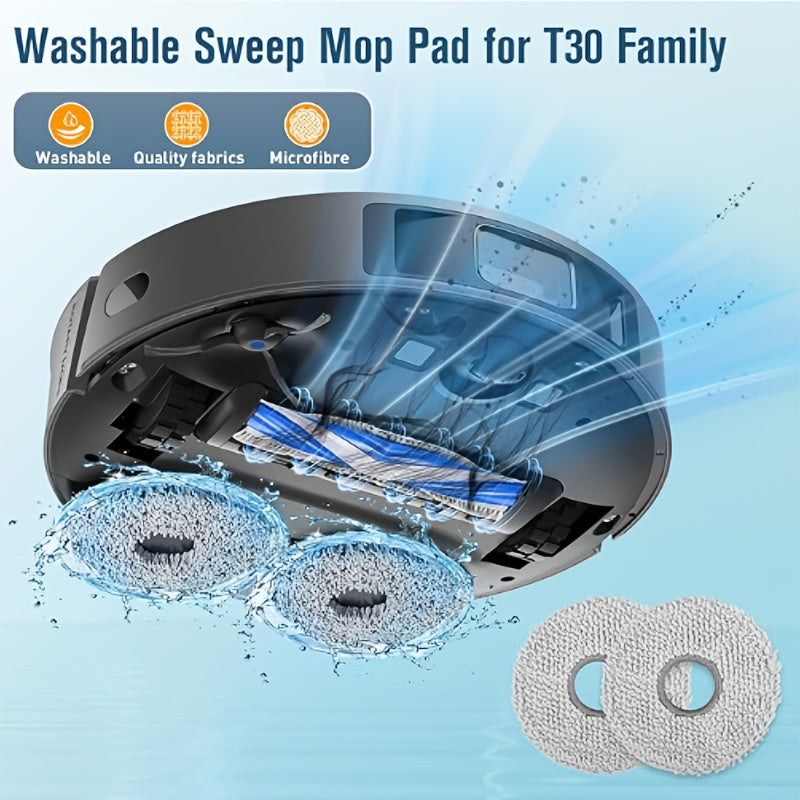 Запасные части для роботизированных пылесосов ECOVACS T30S PRO, T30 PRO, OMNI, YEEDI M12 Pro