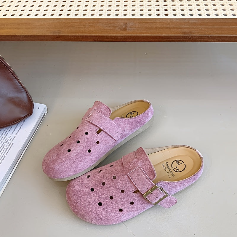 Women’s Slip-On Shoes Vintage Slippers Cushioned EVA Non-Slip TPR All-Season