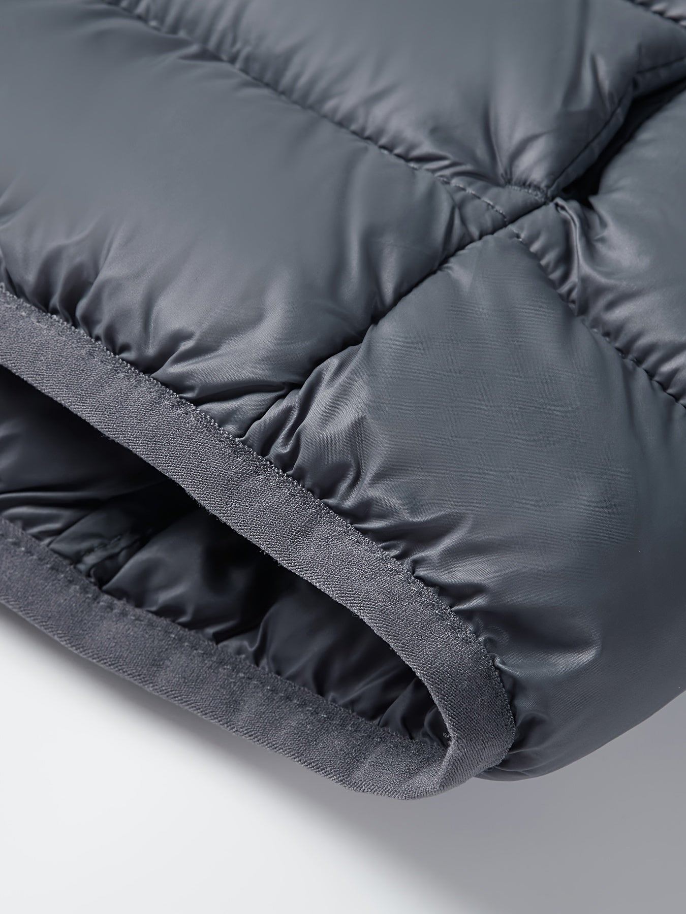 Мальчики Нейлоновая куртка с капюшоном зимняя уютная утепленная куртка однотонная на возраст от 3 лет