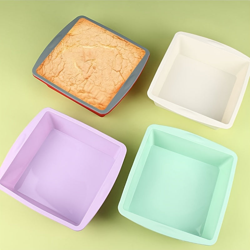 Silicone Cake Mold Non-Stick Baking Pan for Oven Bread Pastries 1 Piece