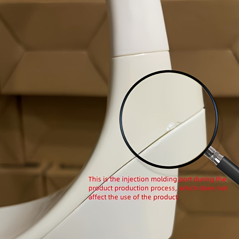 Toilet Brush with Angled Bristles Floor Mounted Long Handle Medium Stiffness