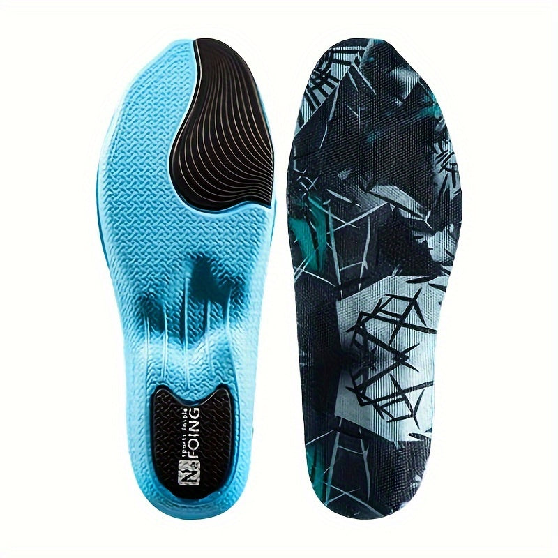 Men Women Breathable Flat Sole Insoles Cushioned Shoe Pads