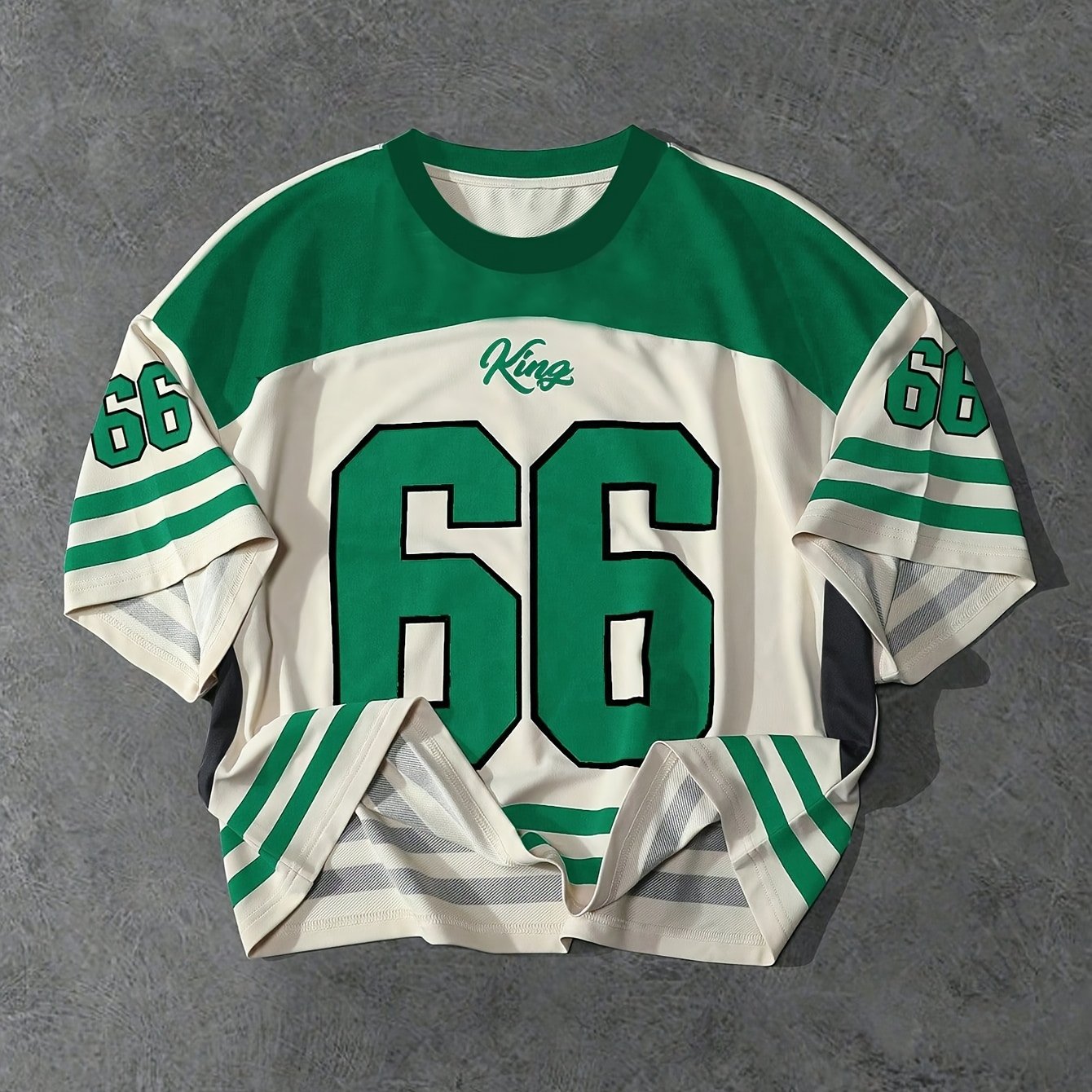 Camiseta gráfica de manga corta casual de poliéster para hombre con estampado para verano