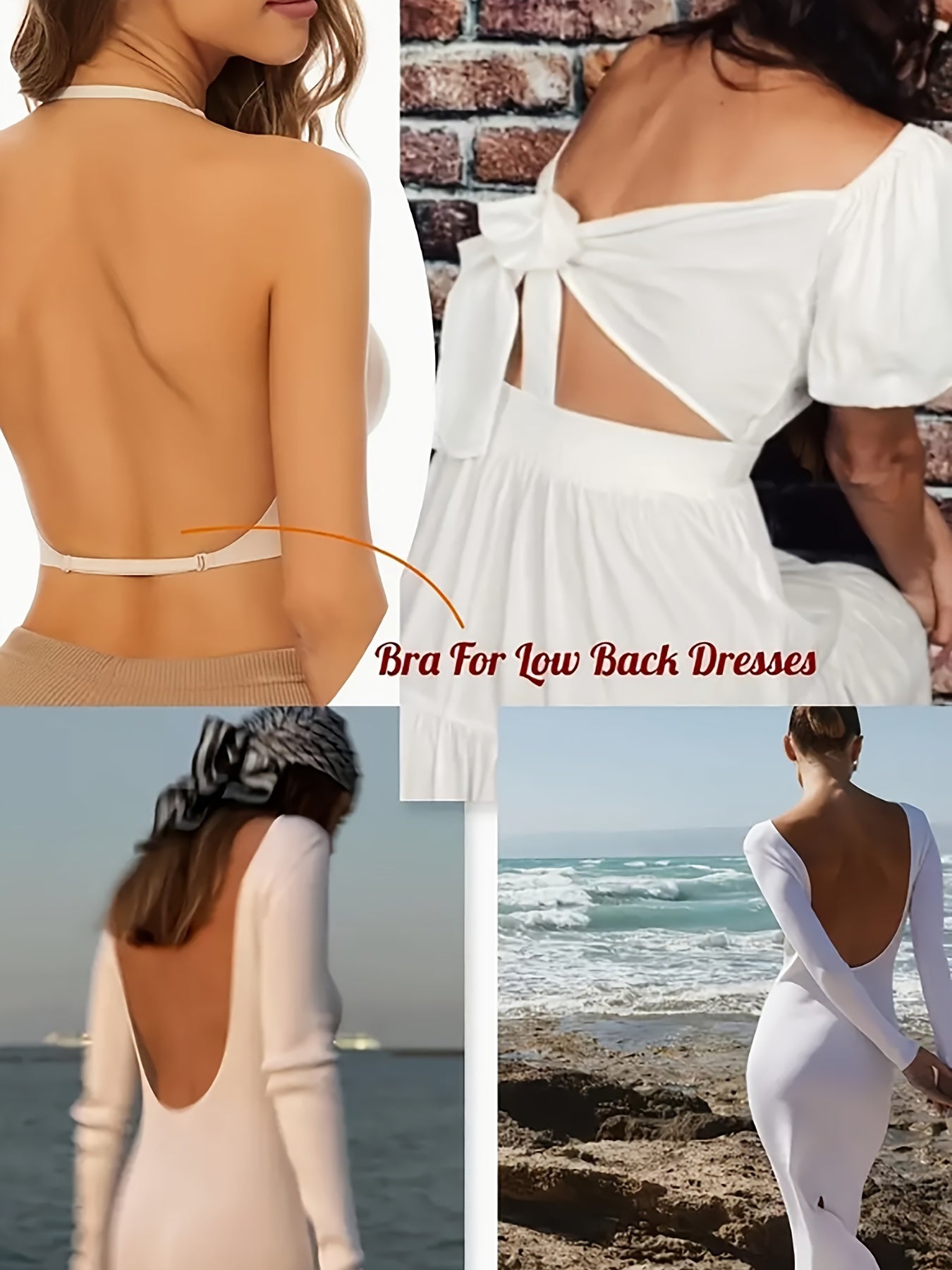 Women's Seamless Wireless Cami Bra with Push-Up Support Lingerie