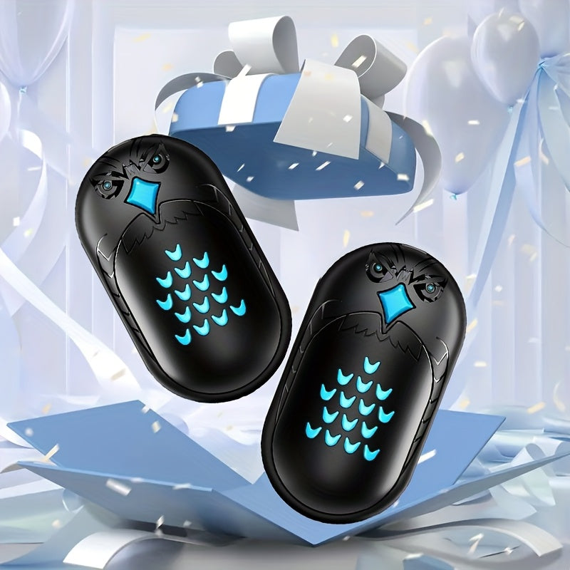 Rechargeable Hand Warmer 2-in-1 Dual-Sided Heating Portable Pocket Heater