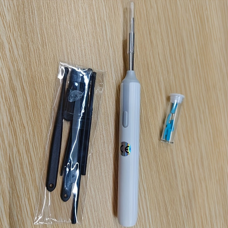 Earwax Removal Tool with Camera and Light, 8-Piece Ear Care Set, 1080P HD Otoscope for iOS and Android