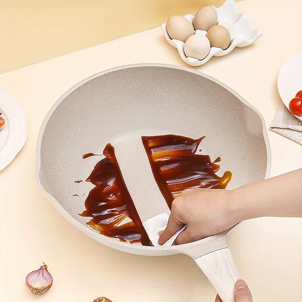 Non-Stick Frying Pan with Lid for Gas and Electric Stoves 10-Inch Durable Cookware