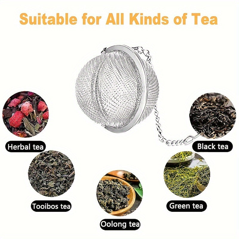 2 ta zanglamas po'latdan yasalgan choy infuzerlari to'plami, go'zal kapalak pandantlari bilan - bo'sh choy barglari uchun mesh filtrlar, mukammal choy tayyorlash uchun ajoyib, choy ixlosmandlari uchun mukammal sovg'a