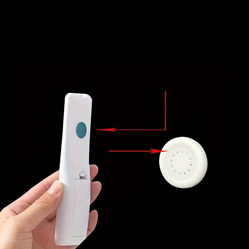 Juego de soportes para control remoto de pared para TV y aire acondicionado, fácil de instalar