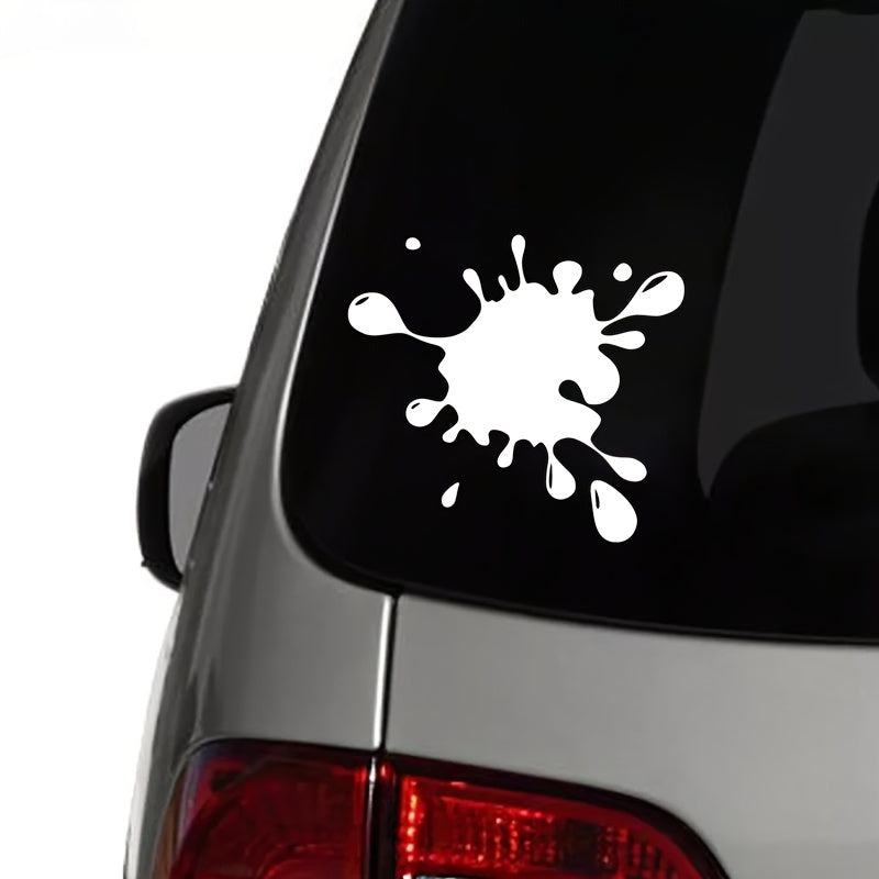 Car Auto Vinyl Decal 15x13.8cm White Black Bumper Window Sticker Decoration