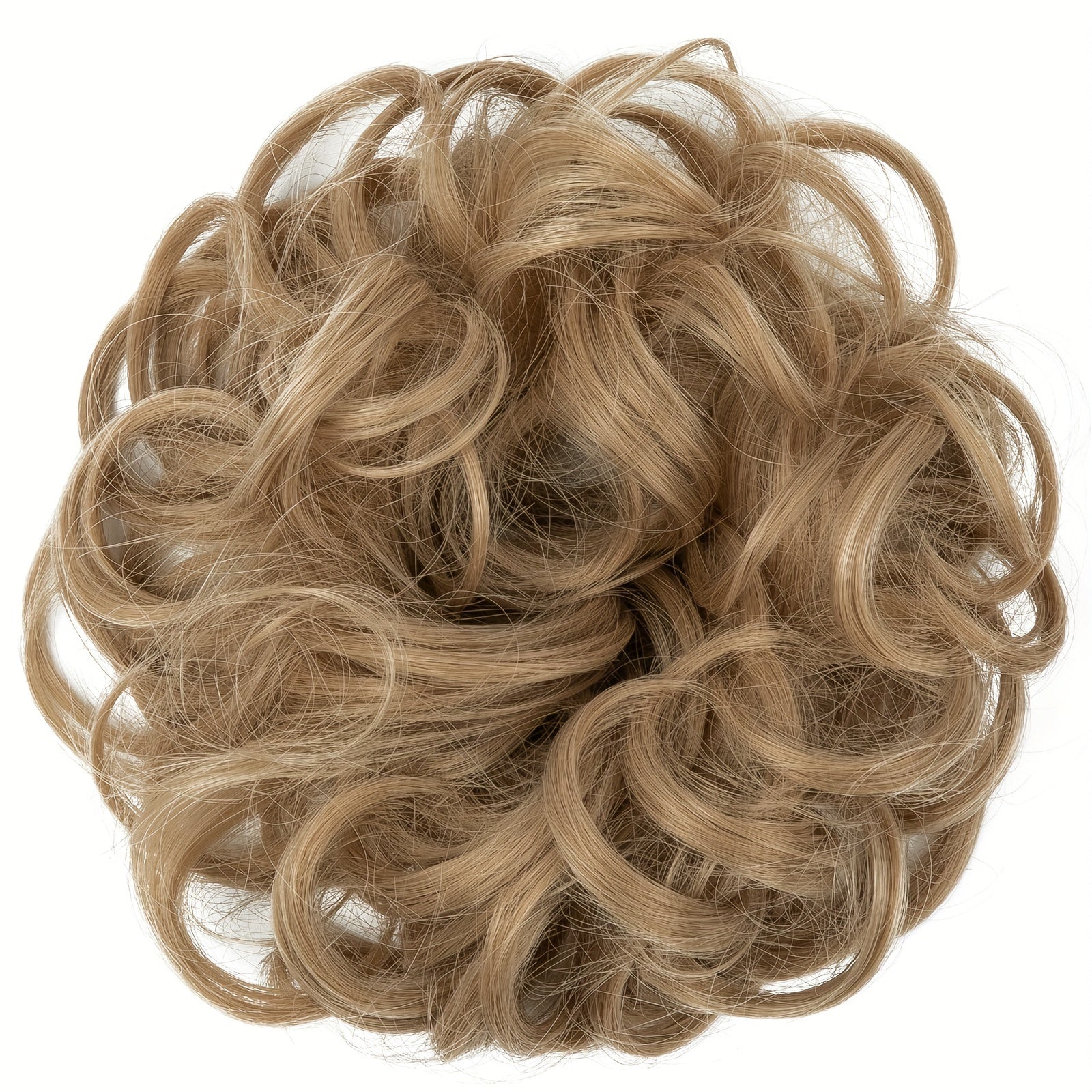 Women's Hair Wig with PET Material, High Gloss, Sewn Connection, 50g