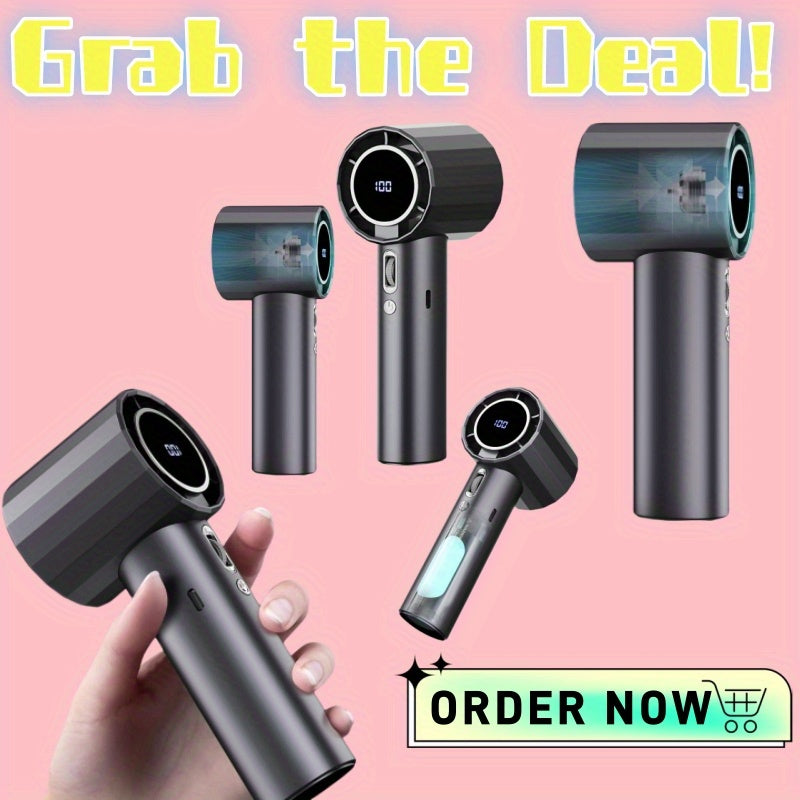 Portable USB Rechargeable Fan for Workout, Compact and Handheld