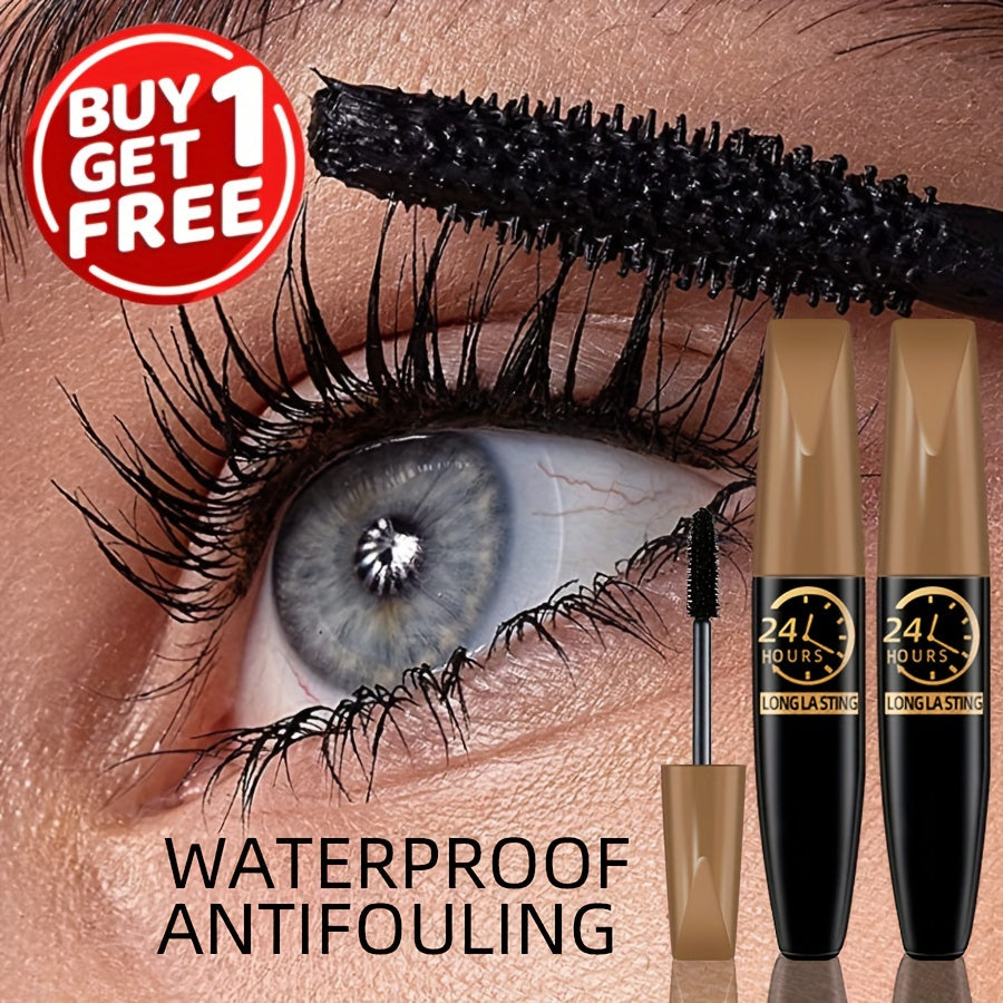 Waterproof Mascara 24 Hour Long Lasting Black for Eyeliner and Eye Shadow
