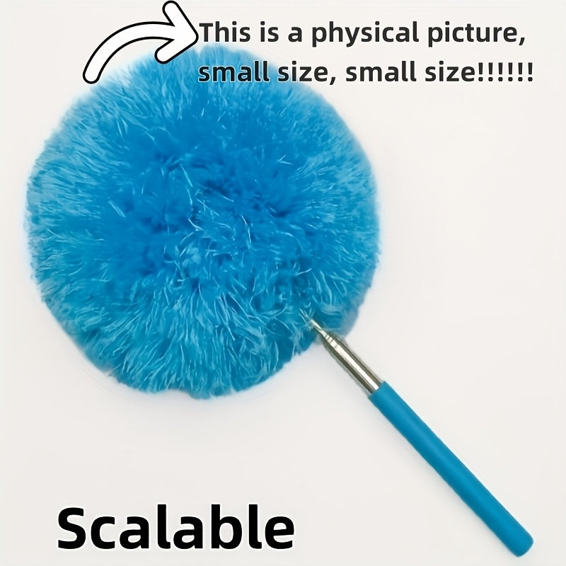 3.66м Длинная ручка потолочного вентилятора для очистки пыли, многоразовая, моющаяся, из полиэстера, расширяемая