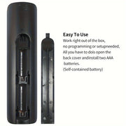 Universal Infrared TV Remote Control Battery Operated Quick Setup Compatible with All Models
