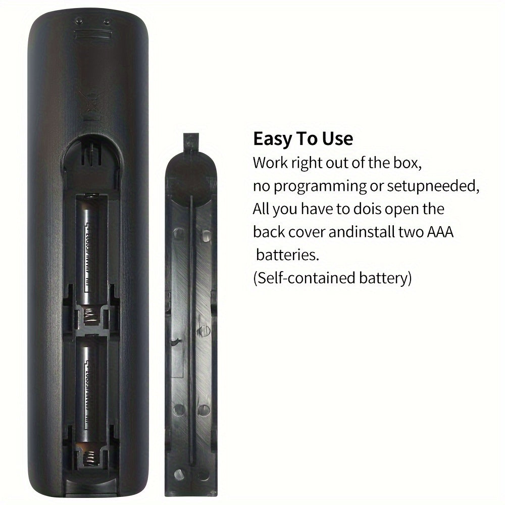 Universal Infrared TV Remote Control Battery Operated Quick Setup Compatible with All Models