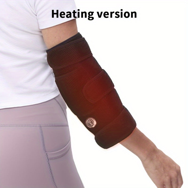Masajeador de codo con calefacción USB portátil para hombres y mujeres, relajante calor y alivio de las articulaciones