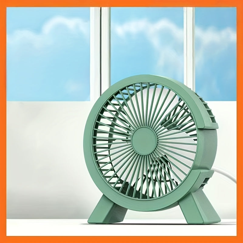Mini USB Desktop Fan Portable Table Fan for Home and Office Cooling
