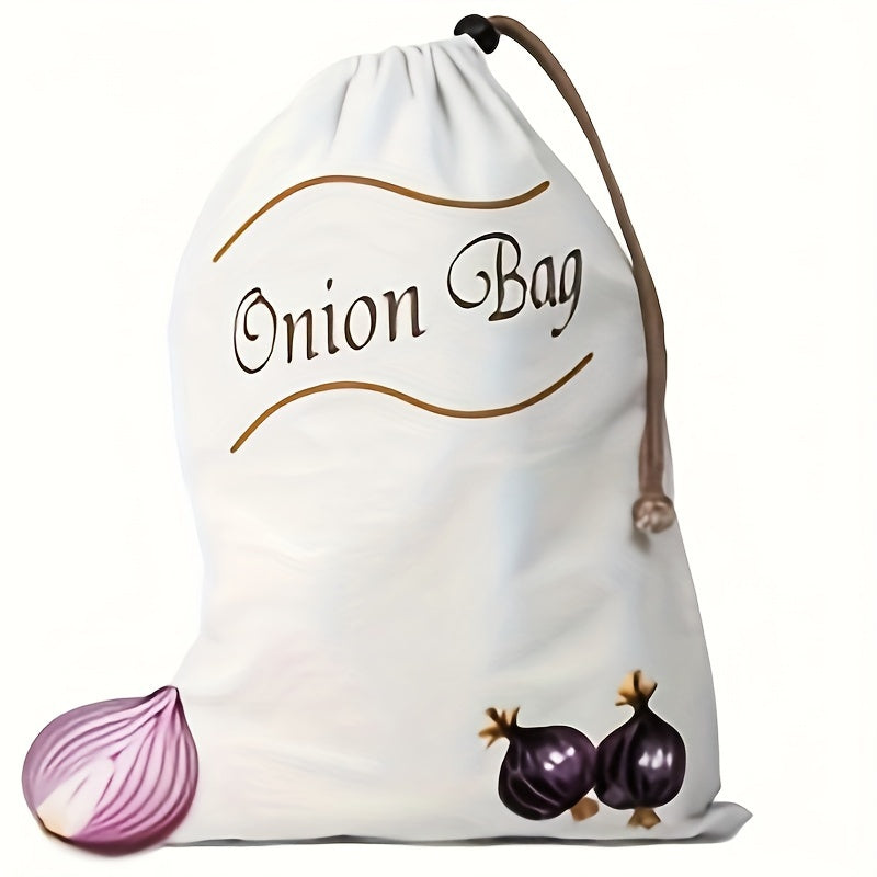 Хранение сумки Лук Банан Салат Путешественник Чеснок Кухня Дом Прямой Шнурок
