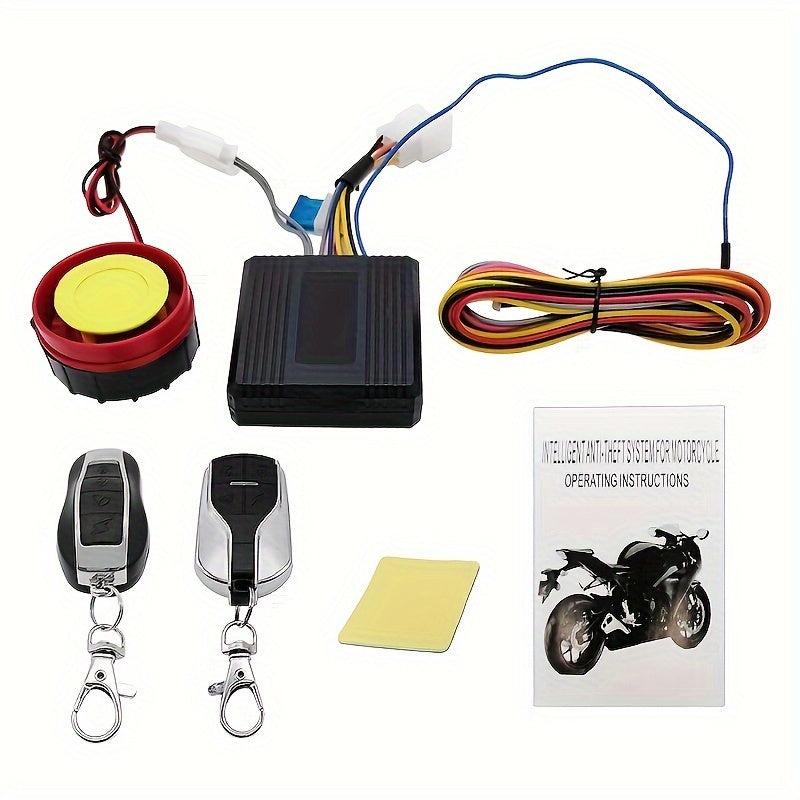 125dB Motorcycle Alarm System with Remote Control for Off-Road Motorcycles