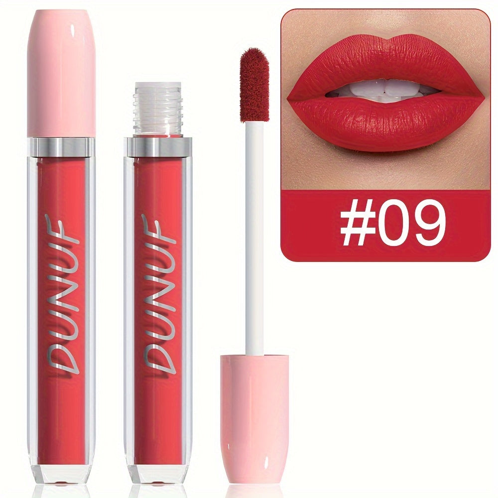 Set de labiales mate para mujer, 25 colores, a prueba de agua, de larga duración, tonos rojos
