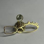 O'zingizni qulay qilish uchun Maxsus Rostsiy Shtainless Steel Ism Badge Holder bilan yurak dizayni - ham shifokorlar, bitiruvchilar va Boho/Minimalist moda bilan qiziqadiganlar uchun ideal - Partiyalar va sovg'a berish uchun ajoyib