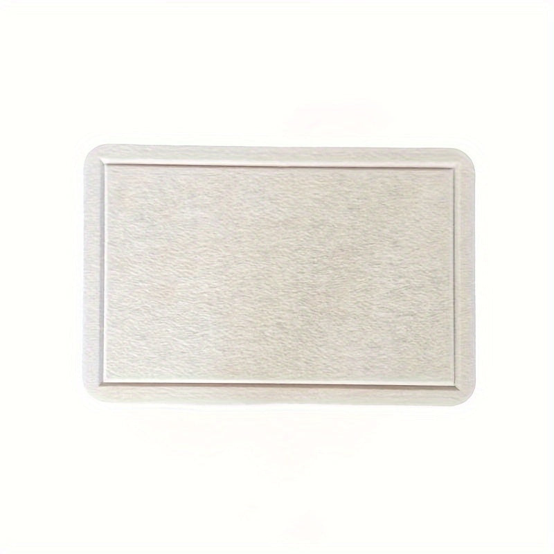 Zamonaviy uslubda to'rtburchakli jumboq mat, paxtadan tayyorlangan, sirpanmaydigan qalin yuzasi, qayta ishlatiladigan bezaklar bilan o'z-o'zidan yopishqoq stol himoyachisi, mato yuzasidagi jumboq saqlash pad, yuvilishi mumkin bo'lgan mat finish - 60x80sm