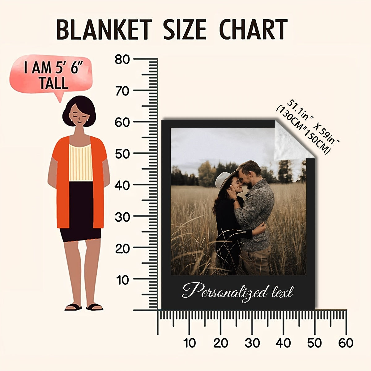 Многофункциональное персонализированное фланелевое плед с фотографией и текстом для дивана, кровати, путешествий