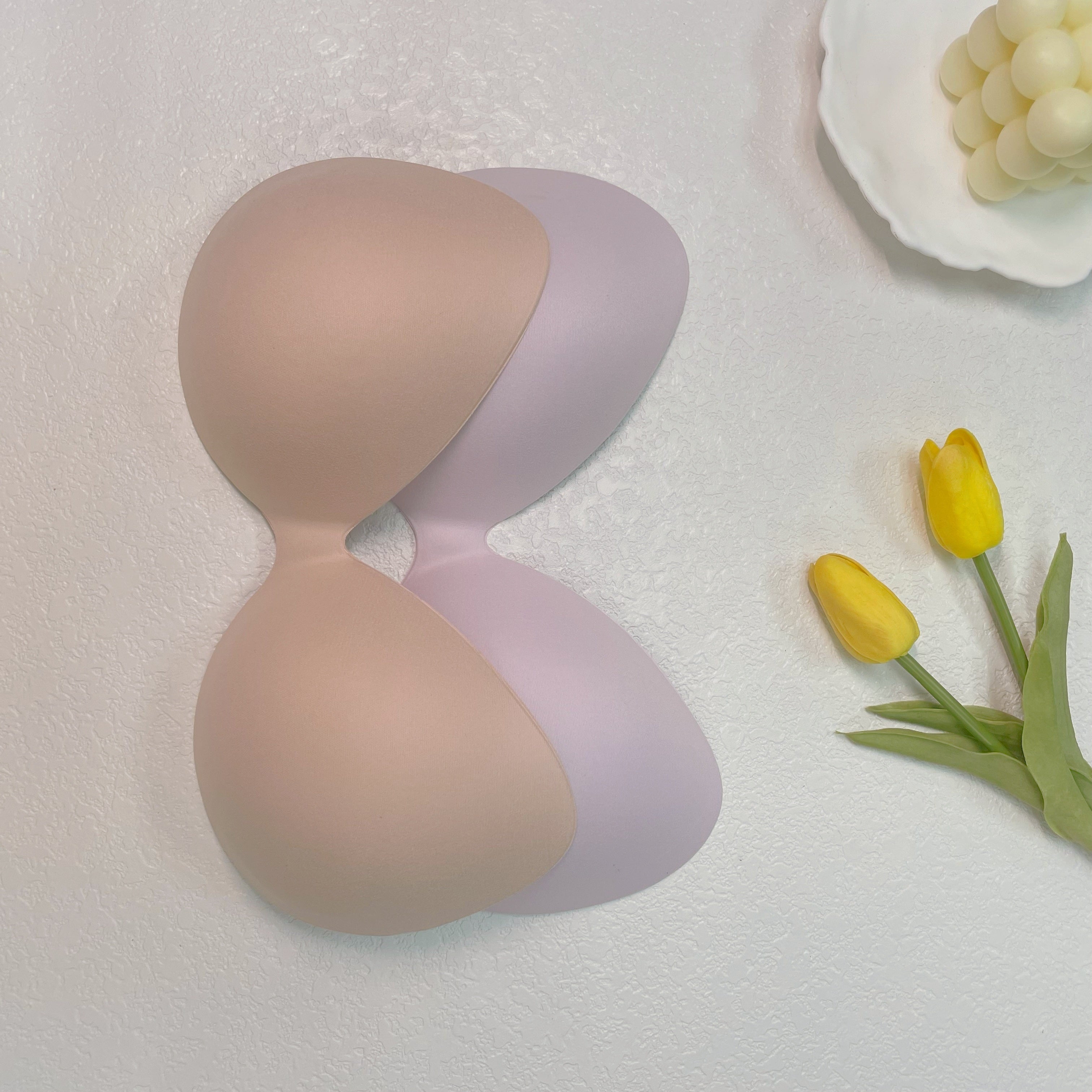 Reusable Solid Bra Insert Pads for Women Seamless Chest Enhancer Underwear Accessories