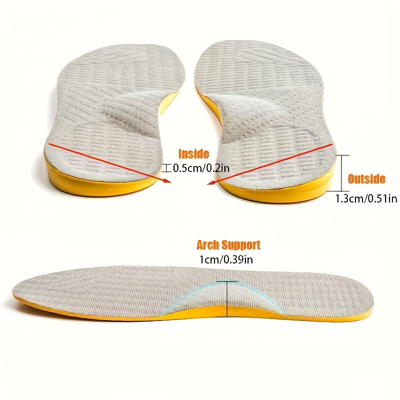 Adult Male Female Cuttable Insoles Foam Foot Support for Shoes Boots Sneakers