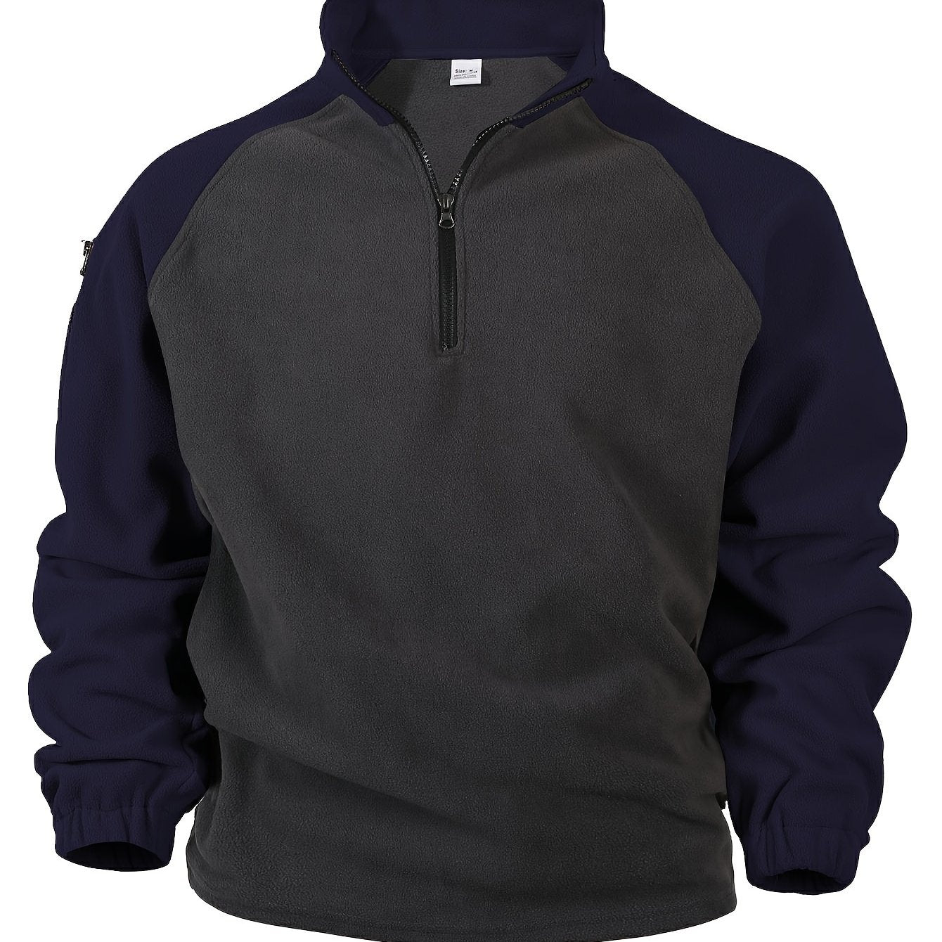 Yozgi va qishki iliqlik uchun yangi Henley ko'ylagi, turli tomondan qoplangan, turli tomondan qoplangan, fermuarli va turli tomondan qoplangan.