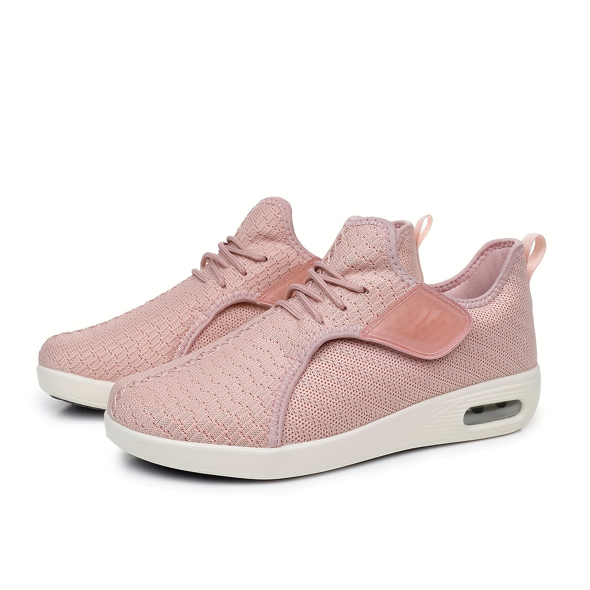 Women's Breathable Mesh Sneakers Lightweight Adjustable Walking Shoes