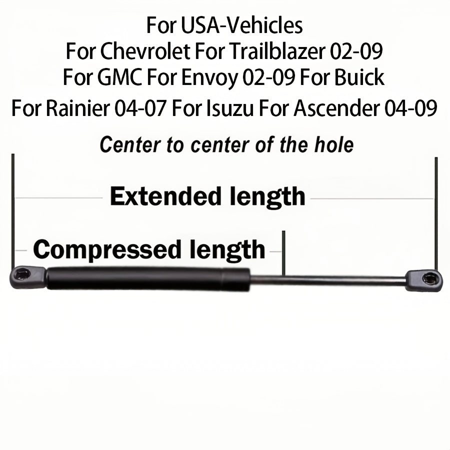 2PCS Rear Gate Lift Supports Struts for SUV Trunk Hatch Tailgate Replacement