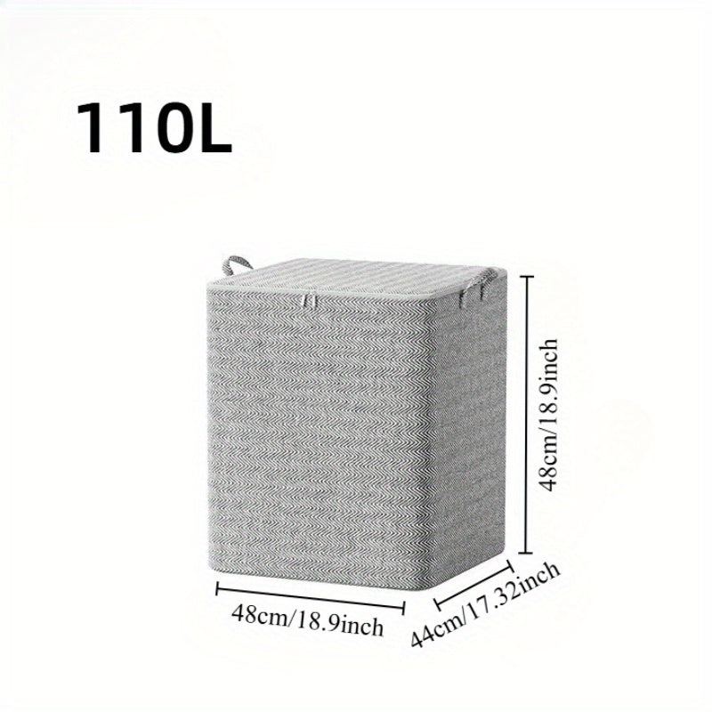 Square Shaped Quilt Storage Bag Large Capacity Moistureproof Mildewproof Home Organizer