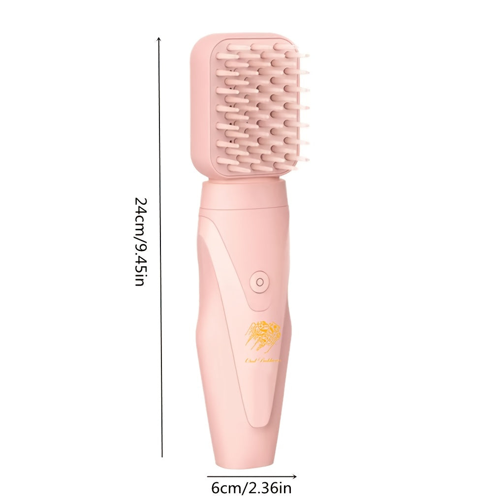 USB-заряжаемый триммер для волос с ароматерапевической насадкой в элегантном черном дизайне, литиевая батарея, сменные насадки, портативный инструмент для ухода за мужчинами, стильный и изысканный.