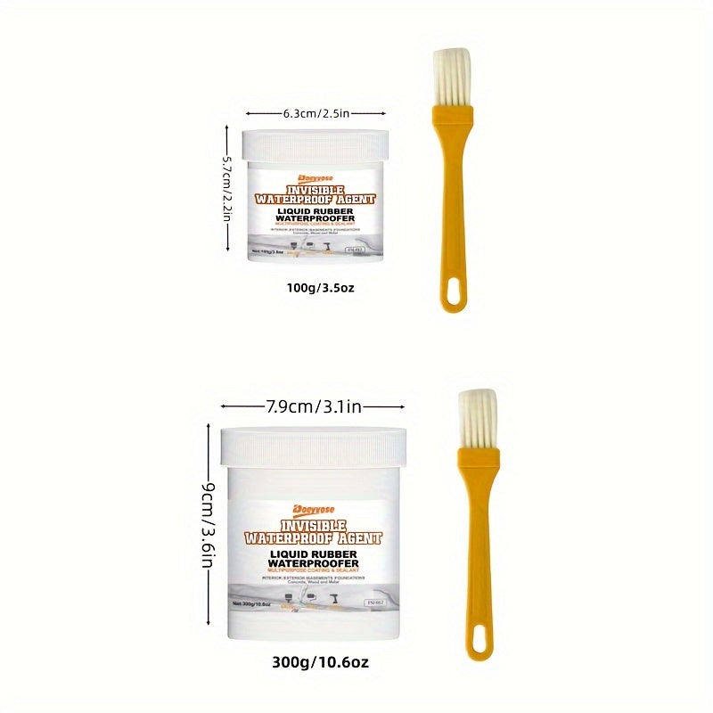 Waterproof Sealant Nano Adhesive for Roofs Walls Bathrooms Kitchens RVs Waterproof